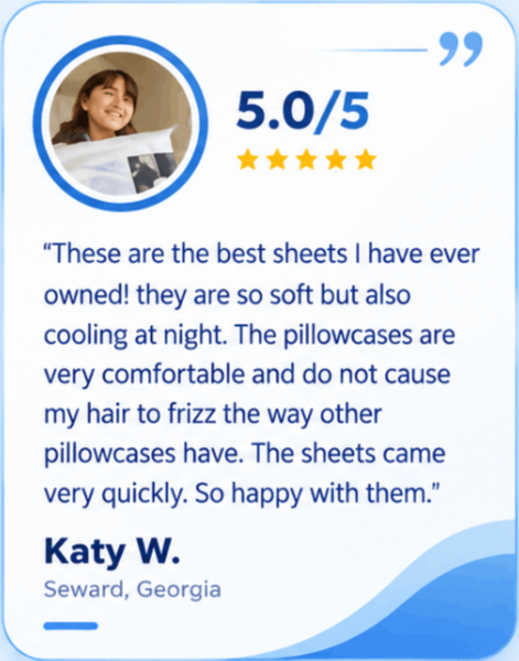 Miracle Sheets user Katy W.